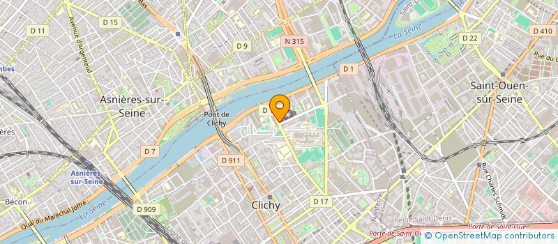 localisation de l'entreprise BITZER à CLICHY