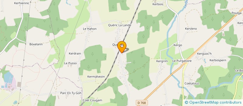 localisation de l'entreprise BIVERANDO HOLDING  CARNAC