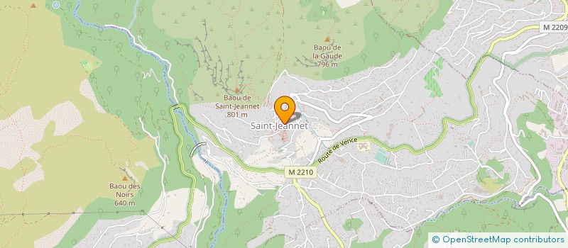 localisation de l'entreprise BIVOUAC  SAINT-JEANNET