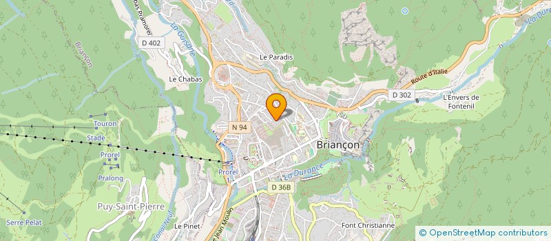 localisation de l'entreprise BIVOUAC DE LA CASSE à BRIANCON