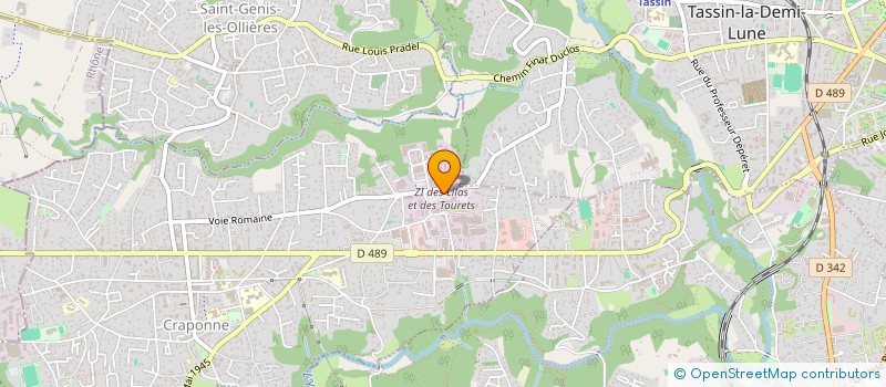 localisation de l'entreprise BIVOUAC TEAM SERVICES à CORBAS