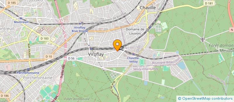 localisation de l'entreprise BIWALE  VIROFLAY