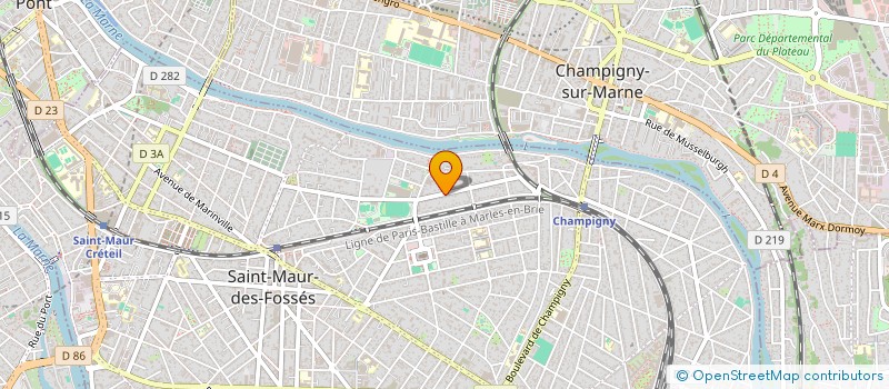 localisation de l'entreprise BIWAN à SAINT-MAUR-DES-FOSSES