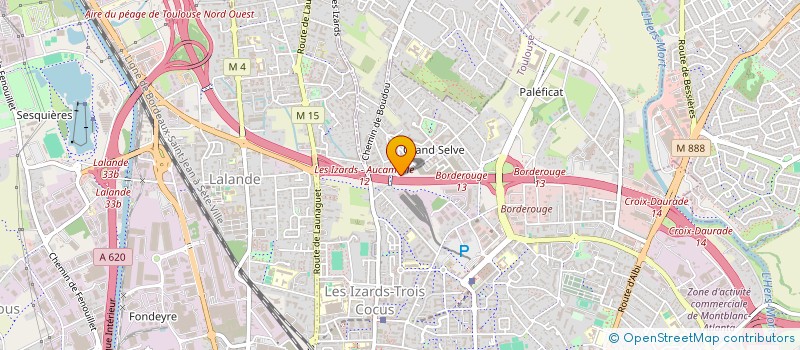 localisation de l'entreprise BIXCEL  TOULOUSE