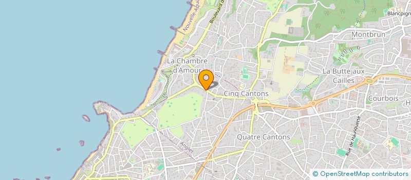 localisation de l'entreprise BIXENTE ESPADRILLES à ANGLET