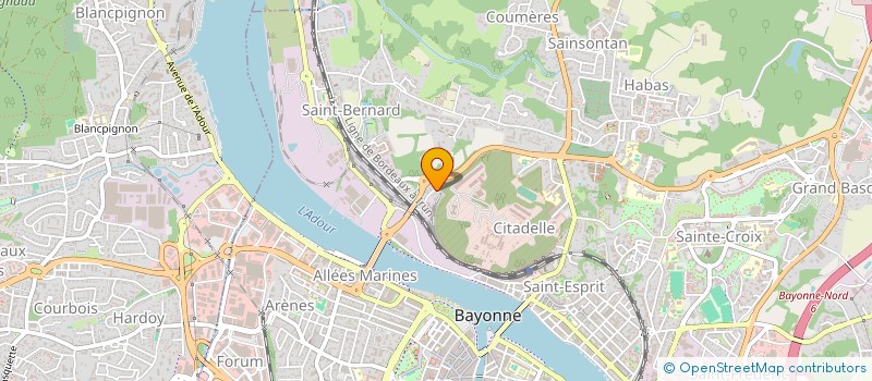 localisation de l'entreprise BIXENTEREKIN à BAYONNE