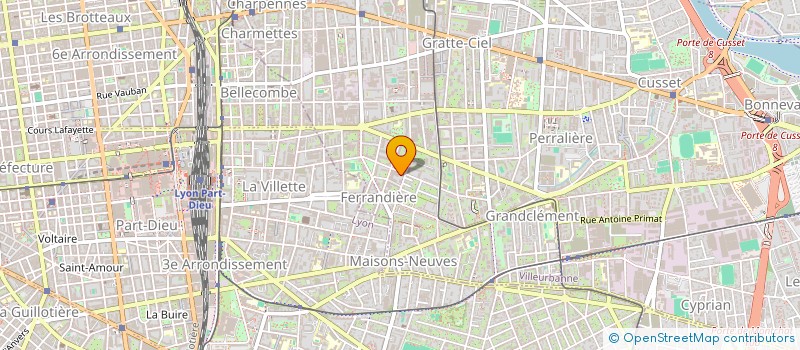 localisation de l'entreprise BIXIBYTE  VILLEURBANNE