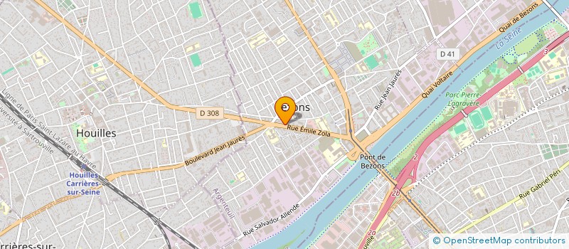 localisation de l'entreprise BIXPRO à BEZONS