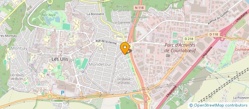 localisation de l'entreprise BIXYBER à LES ULIS
