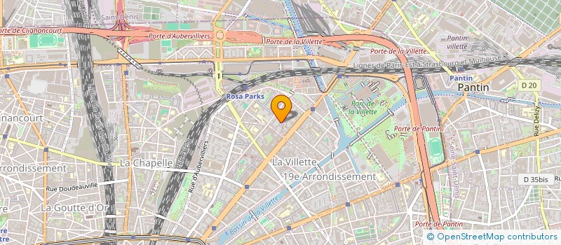 localisation de l'entreprise BIY  PARIS