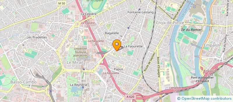 localisation de l'entreprise BIYALIEV à TOULOUSE