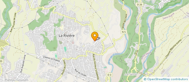 localisation de l'entreprise BIYANI à SAINT-LOUIS