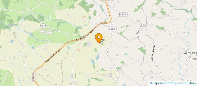 localisation de l'entreprise BIYP  LA FOUILLADE