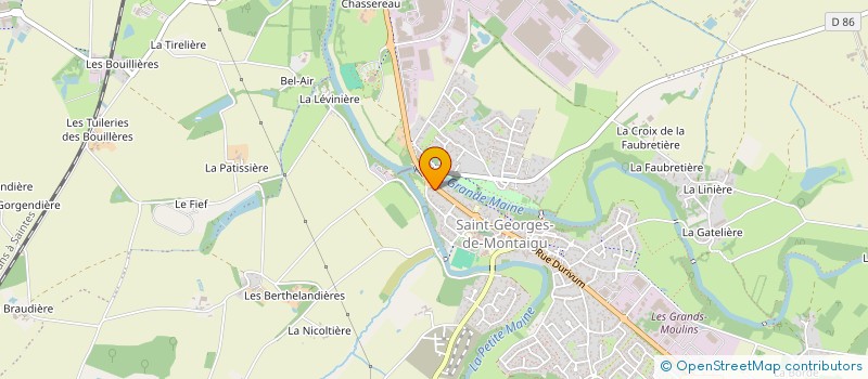 localisation de l'entreprise BIZ à TREIZE-SEPTIERS