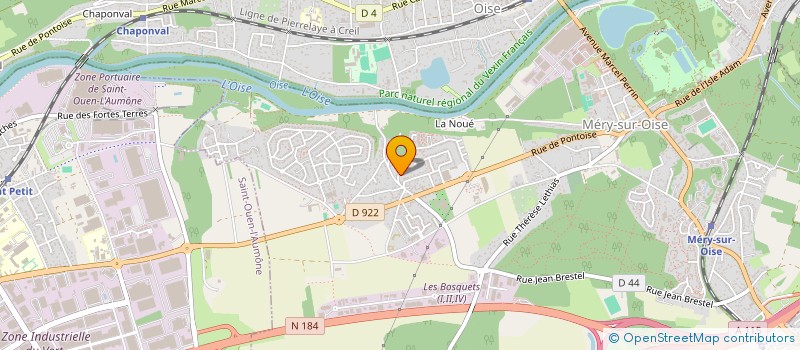 localisation de l'entreprise BIZ-SATISFACTION  MERY-SUR-OISE