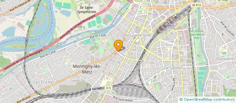 localisation de l'entreprise BIZAL à METZ