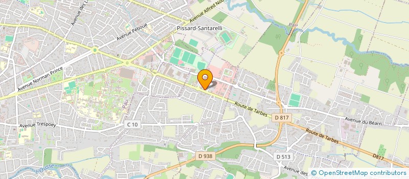 localisation de l'entreprise BIZANOS VB à BIZANOS