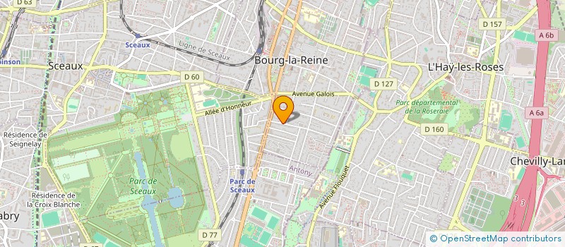 localisation de l'entreprise BIZARRE BIZARRE à BOURG-LA-REINE