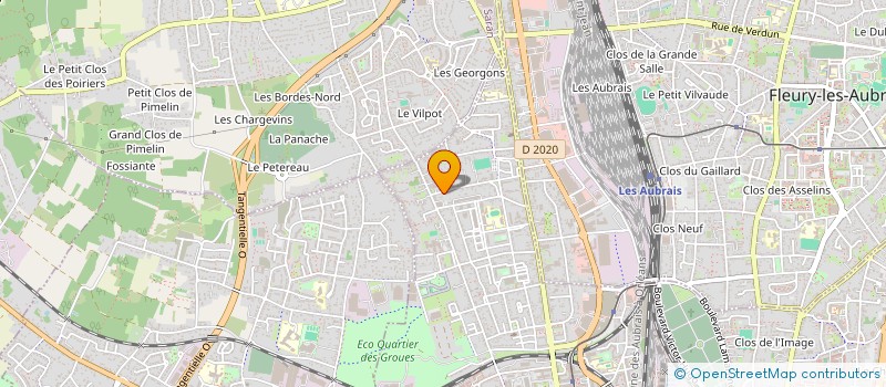 localisation de l'entreprise BIZBAT  ORLEANS