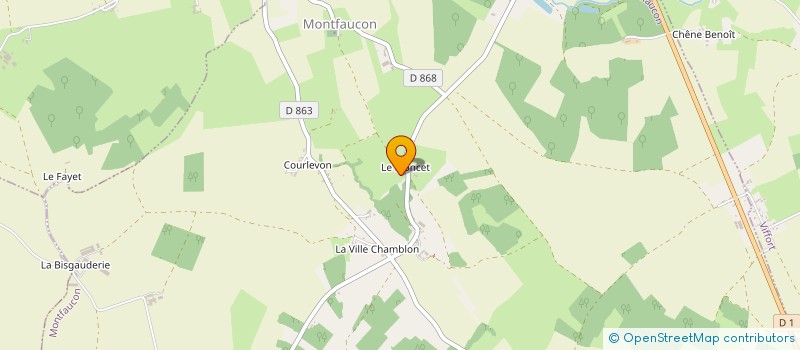 localisation de l'entreprise BIZBEECAR à MONTFAUCON