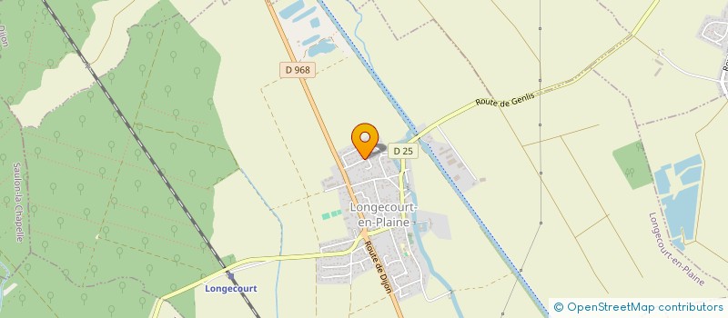 localisation de l'entreprise BIZE-BERGEROT  LONGECOURT-EN-PLAINE