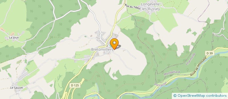 localisation de l'entreprise BIZE ELECTRONIQUE  BRETONVILLERS