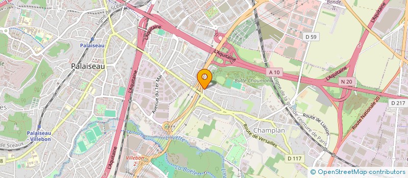 localisation de l'entreprise BIZE GUEPES FRELONS  CHAMPLAN