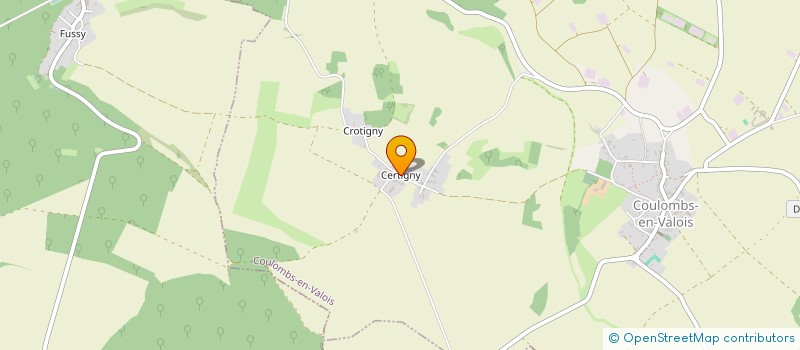 localisation de l'entreprise BIZET AGRI à COULOMBS-EN-VALOIS