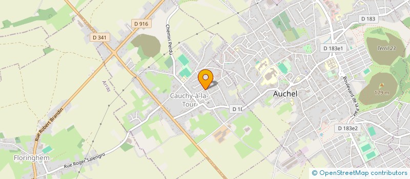 localisation de l'entreprise BIZET DESOUSA  CAUCHY-A-LA-TOUR