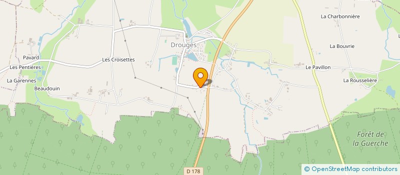 localisation de l'entreprise BIZEUL  DROUGES