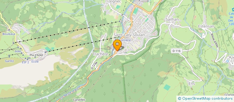 localisation de l'entreprise BIZEUL - BLAMART  SAINT-LARY-SOULAN