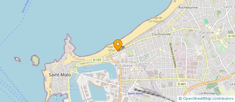 localisation de l'entreprise BIZEUL PROMOTION  SAINT-MALO
