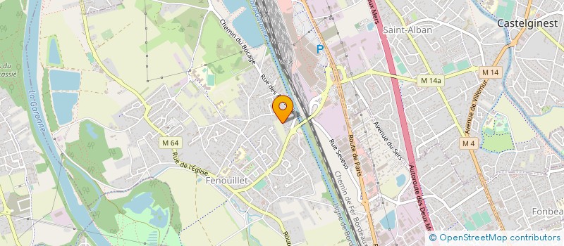 localisation de l'entreprise BIZIA à TOULOUSE