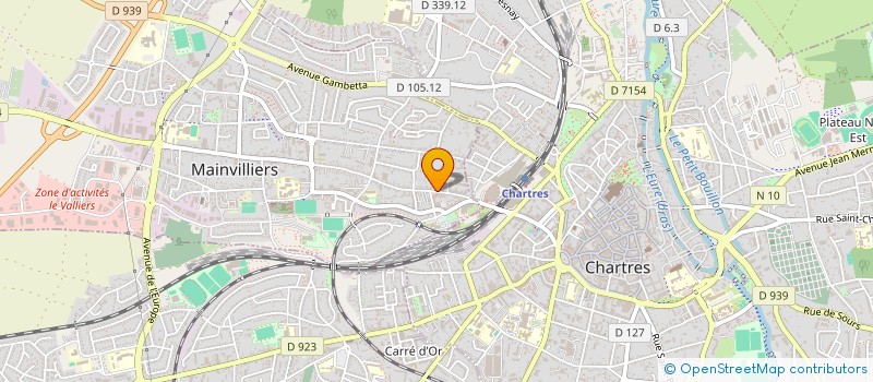 localisation de l'entreprise BIZIBUL  MAINVILLIERS