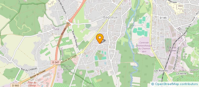 localisation de l'entreprise BIZIEN INVEST  SAUMUR