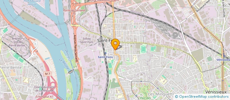 localisation de l'entreprise BIZIM à SAINT-FONS