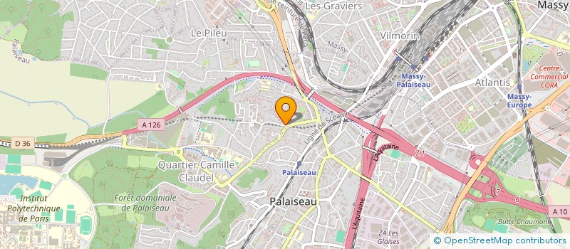 localisation de l'entreprise BIZIMMO à PALAISEAU