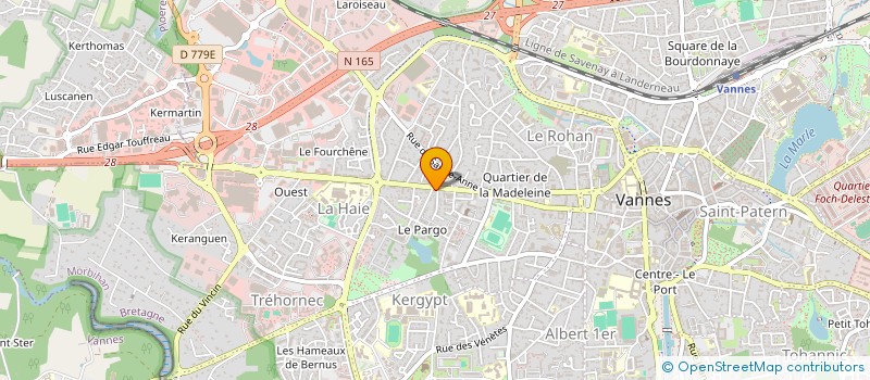 localisation de l'entreprise BIZIPHARMA à VANNES