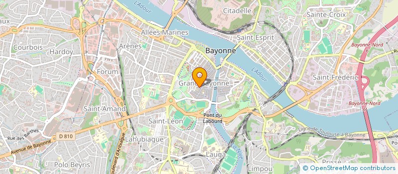 localisation de l'entreprise BIZITZA à BAYONNE