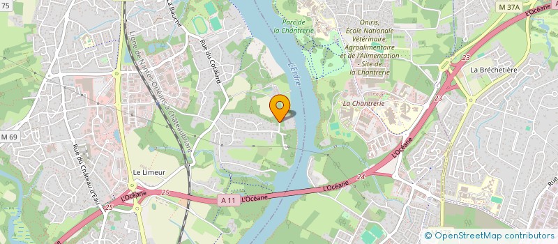localisation de l'entreprise BIZOLL à LA CHAPELLE-SUR-ERDRE