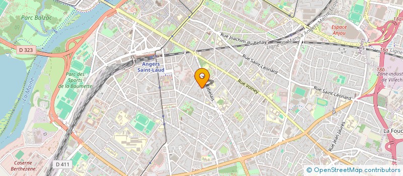 localisation de l'entreprise BIZON VICTOR -BRAULT ENORA à ANGERS