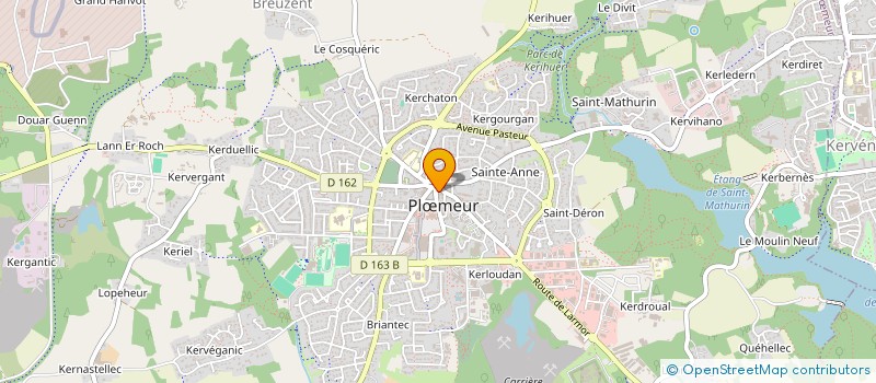 localisation de l'entreprise BIZOU CAILLOU  PLOEMEUR