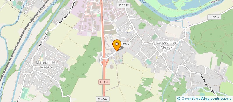 localisation de l'entreprise BIZOUARD ET ASSOCIES à NANTEUIL-LES-MEAUX