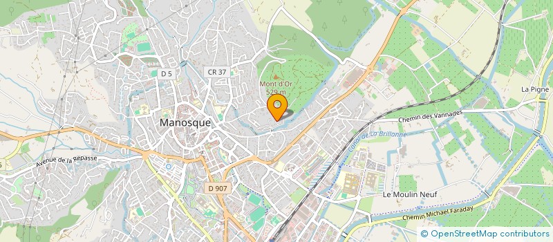localisation de l'entreprise BIZOUX POUR TOUS à MANOSQUE