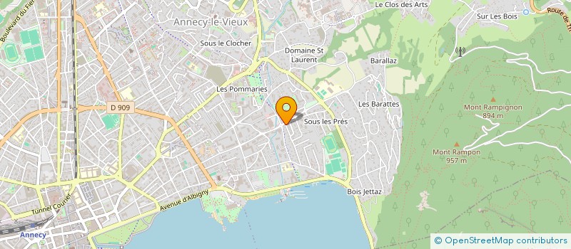localisation de l'entreprise BIZTIPS à ANNECY