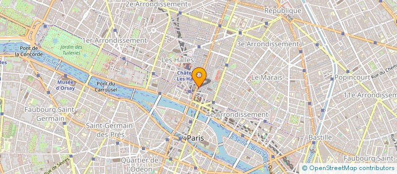 localisation de l'entreprise BIZX  PARIS