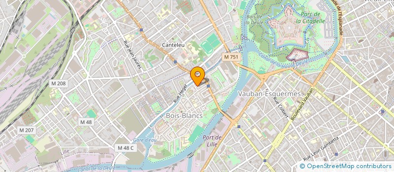 localisation de l'entreprise BIZZ FACTORY à LILLE