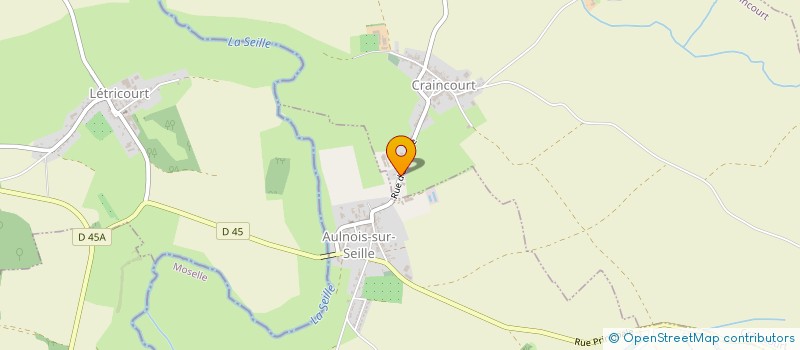 localisation de l'entreprise BIZZARRI CLEMENT CONSTRUCTIONS  CRAINCOURT