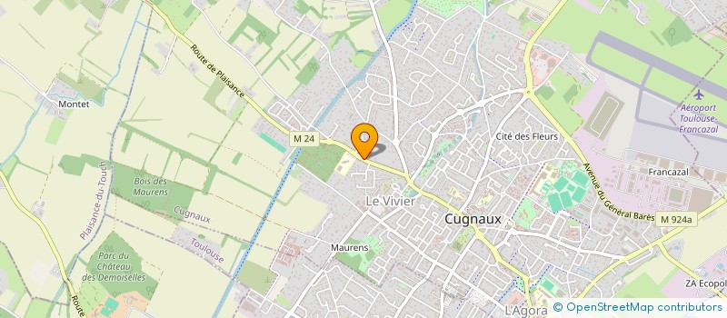 localisation de l'entreprise BIZZFY  CUGNAUX