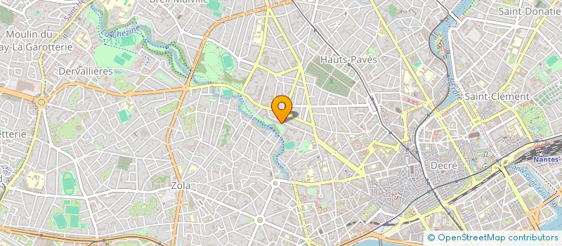 localisation de l'entreprise BJ à NANTES